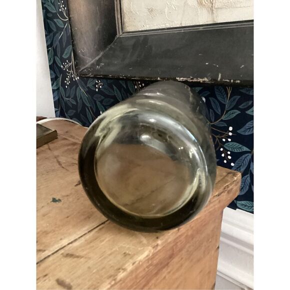 Retro Green Glass Seltzer Soda Bottle Soarking Beverage - Picture 5 of 7